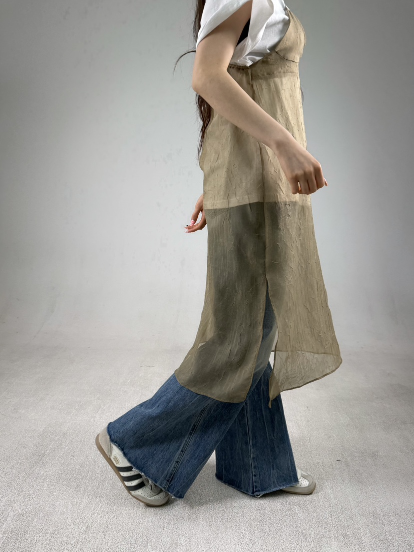 SHIRRING韓國直郵實拍女裝新款時尚熱賣人氣休閑26春夏連衣裙SHIRRING連衣裙