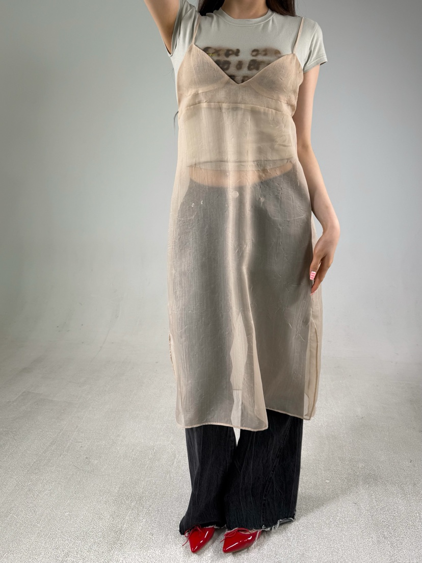 SHIRRING韓國直郵實拍女裝新款時尚熱賣人氣休閑26春夏連衣裙SHIRRING連衣裙