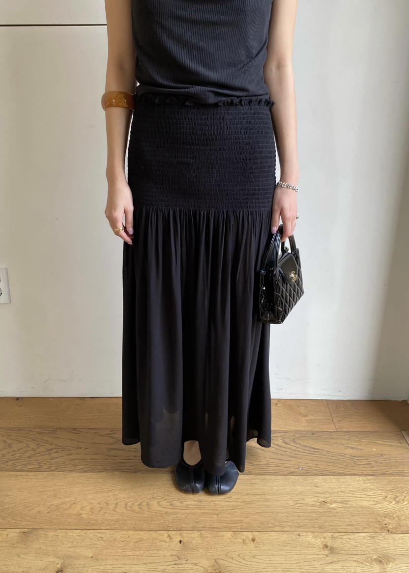 OUPPT韓國直郵實拍女士新款休閑推薦人氣職業時尚熱賣長裙OUPPT長裙