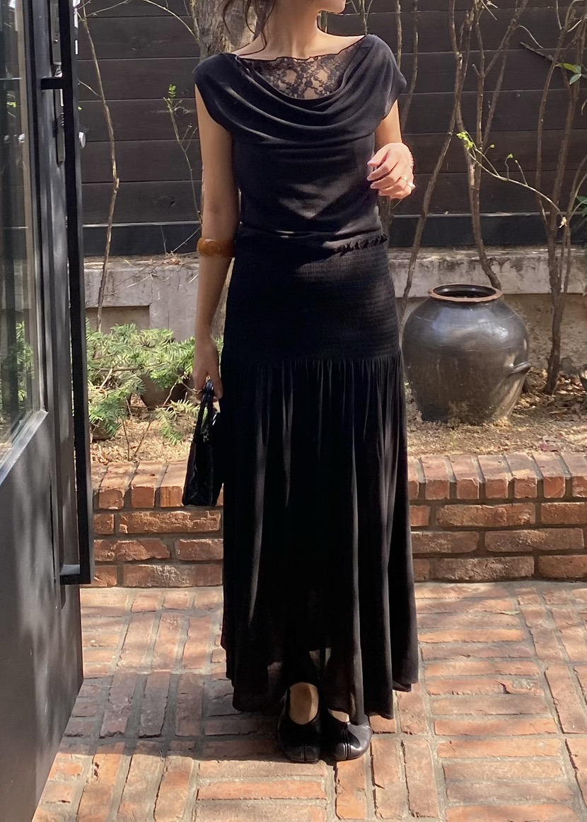 OUPPT韓國直郵實拍女士新款休閑推薦人氣職業時尚熱賣長裙OUPPT長裙