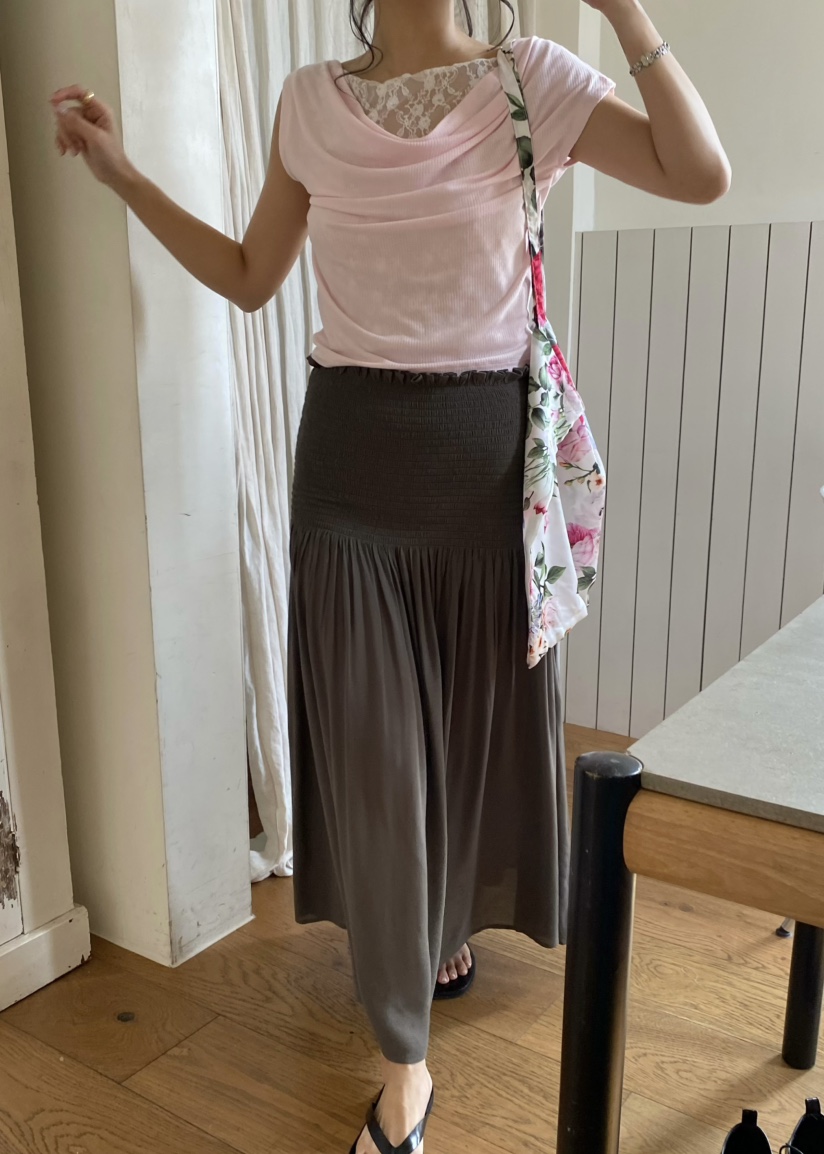 OUPPT韓國直郵實拍女士新款休閑推薦人氣職業時尚熱賣長裙OUPPT長裙圖色1