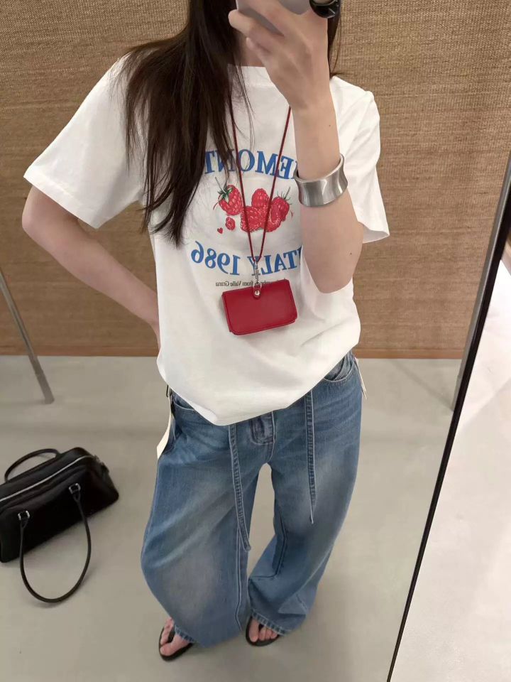 STAY HERE韓國東大門代購女裝新款推薦26春夏時尚人氣T恤STAY HERET恤