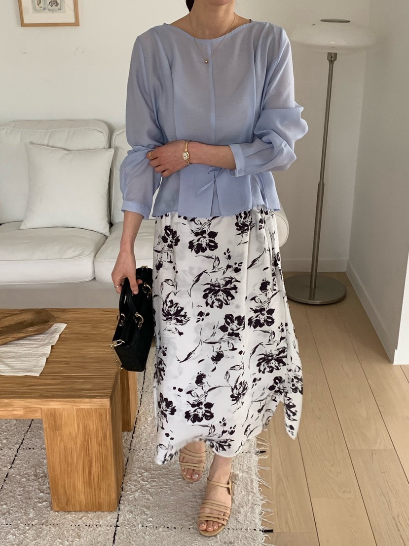 COBALT BLUE韓國東大門直郵女裝新品推薦26春夏休閑長裙COBALT BLUE長裙