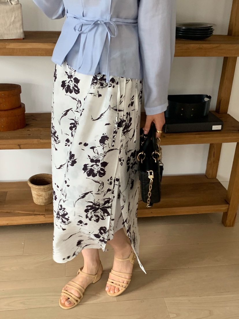 COBALT BLUE韓國東大門直郵女裝新品推薦26春夏休閑長裙COBALT BLUE長裙