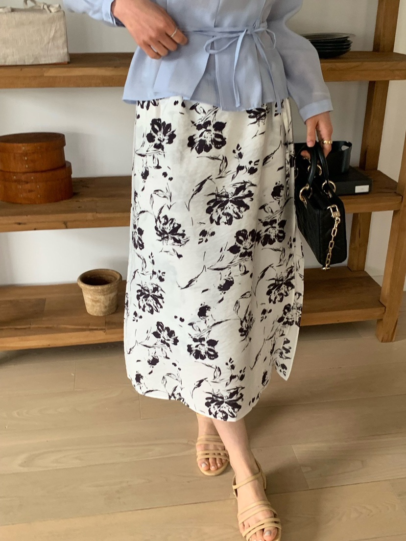 COBALT BLUE韓國東大門直郵女裝新品推薦26春夏休閑長裙COBALT BLUE長裙