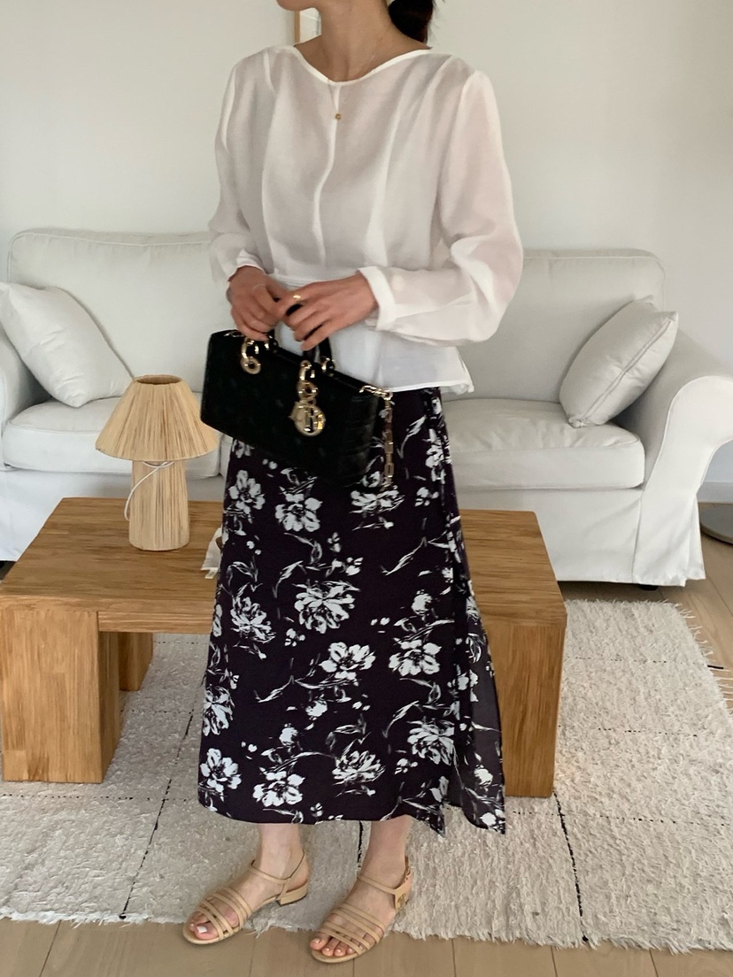 COBALT BLUE韓國東大門直郵女裝新品推薦26春夏休閑長裙COBALT BLUE長裙