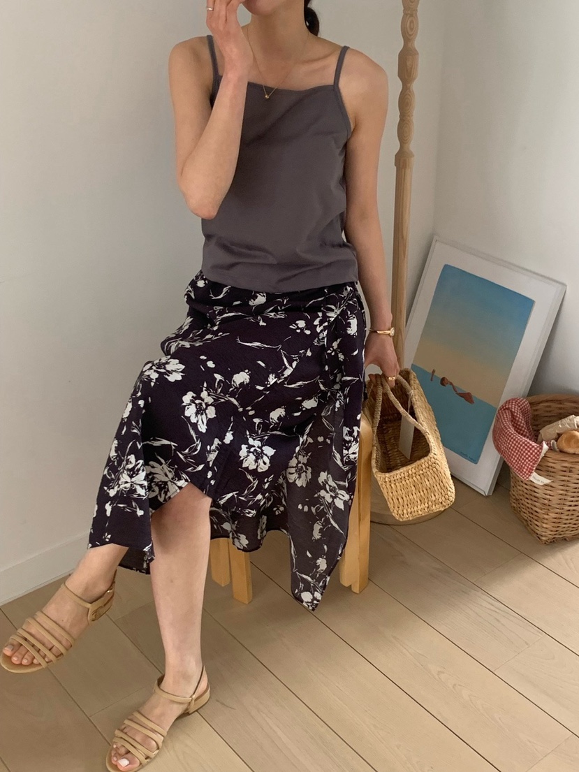 COBALT BLUE韓國東大門直郵女裝新品推薦26春夏休閑長裙COBALT BLUE長裙