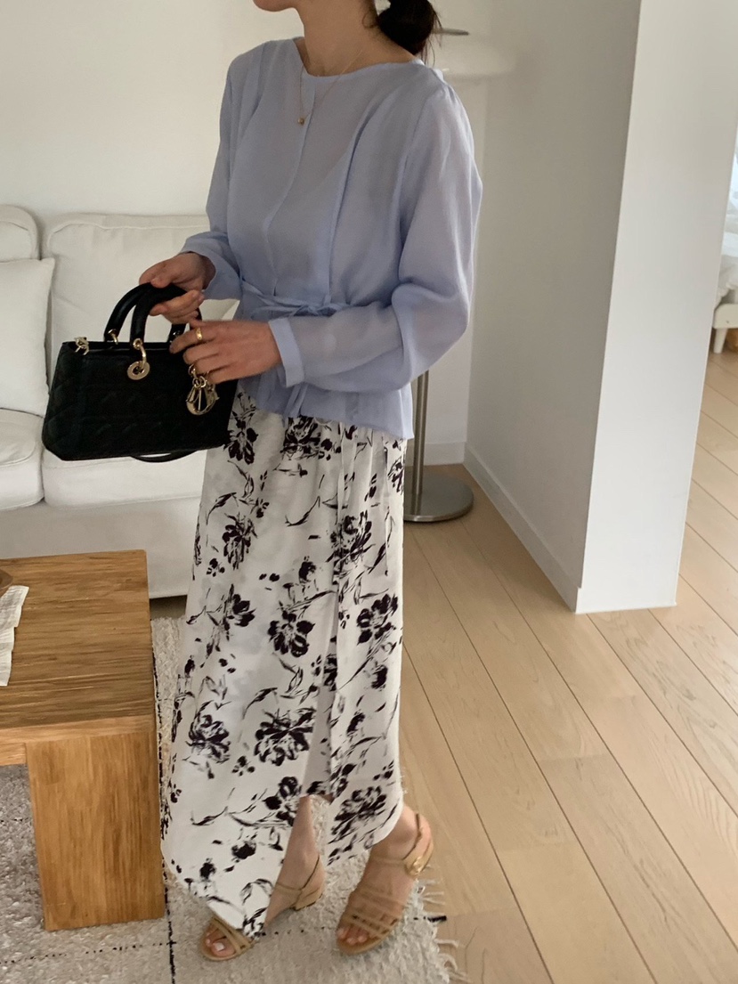 COBALT BLUE韓國東大門直郵女裝新品推薦26春夏休閑長裙COBALT BLUE長裙圖色2