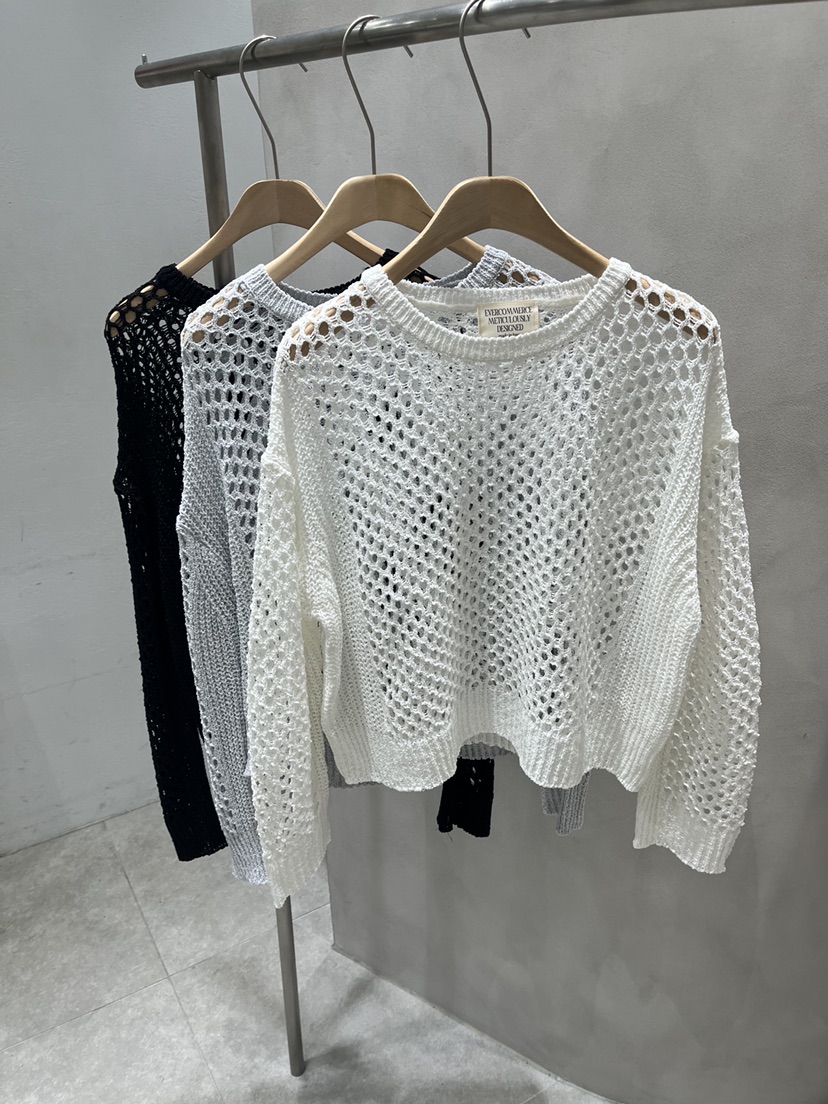 EVERCOMMERCE METICULOUSLY DESIGNED韓國直郵實拍女士新款時尚針織衫EVERCOMMERCE METICULOUSLY DESIGNED針織衫