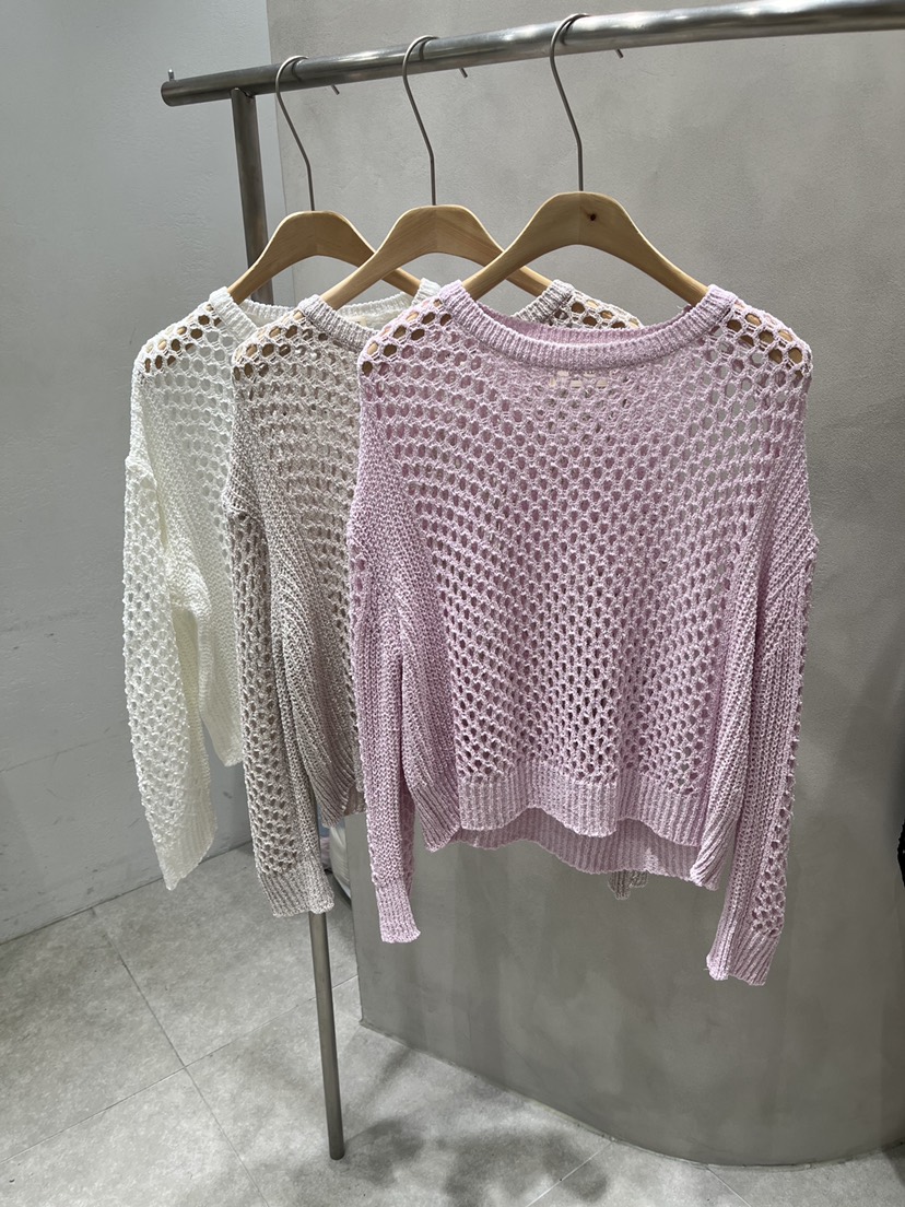 EVERCOMMERCE METICULOUSLY DESIGNED韓國直郵實拍女士新款時尚針織衫EVERCOMMERCE METICULOUSLY DESIGNED針織衫