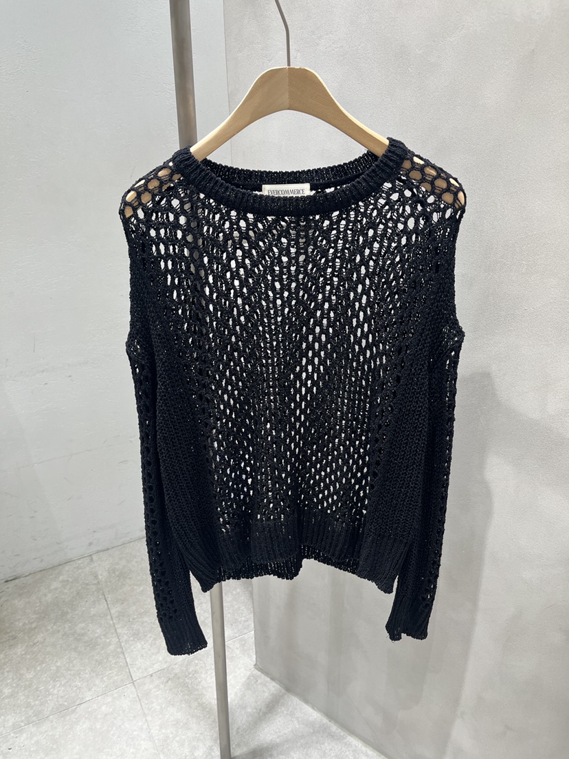 EVERCOMMERCE METICULOUSLY DESIGNED韓國直郵實拍女士新款時尚針織衫EVERCOMMERCE METICULOUSLY DESIGNED針織衫圖色1