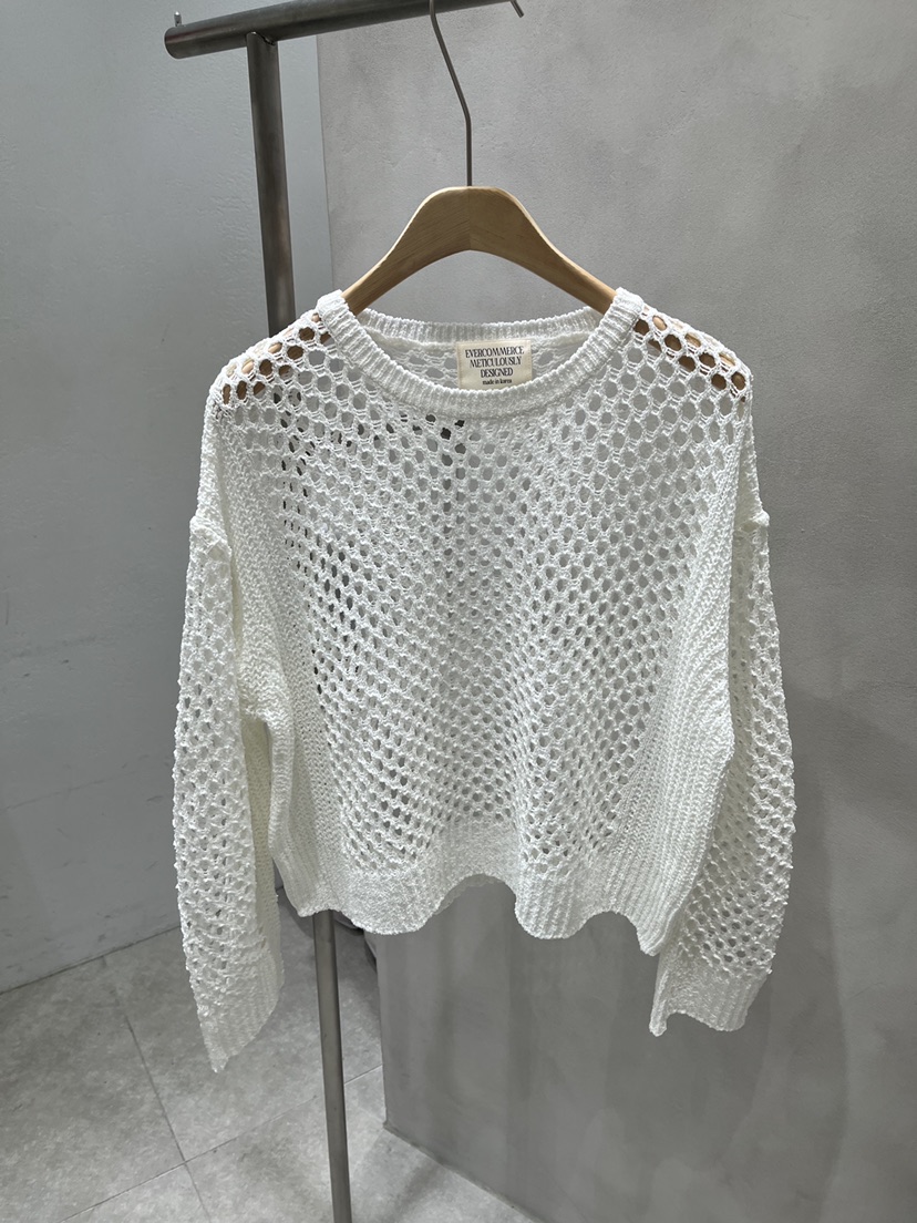 EVERCOMMERCE METICULOUSLY DESIGNED韓國直郵實拍女士新款時尚針織衫EVERCOMMERCE METICULOUSLY DESIGNED針織衫圖色5