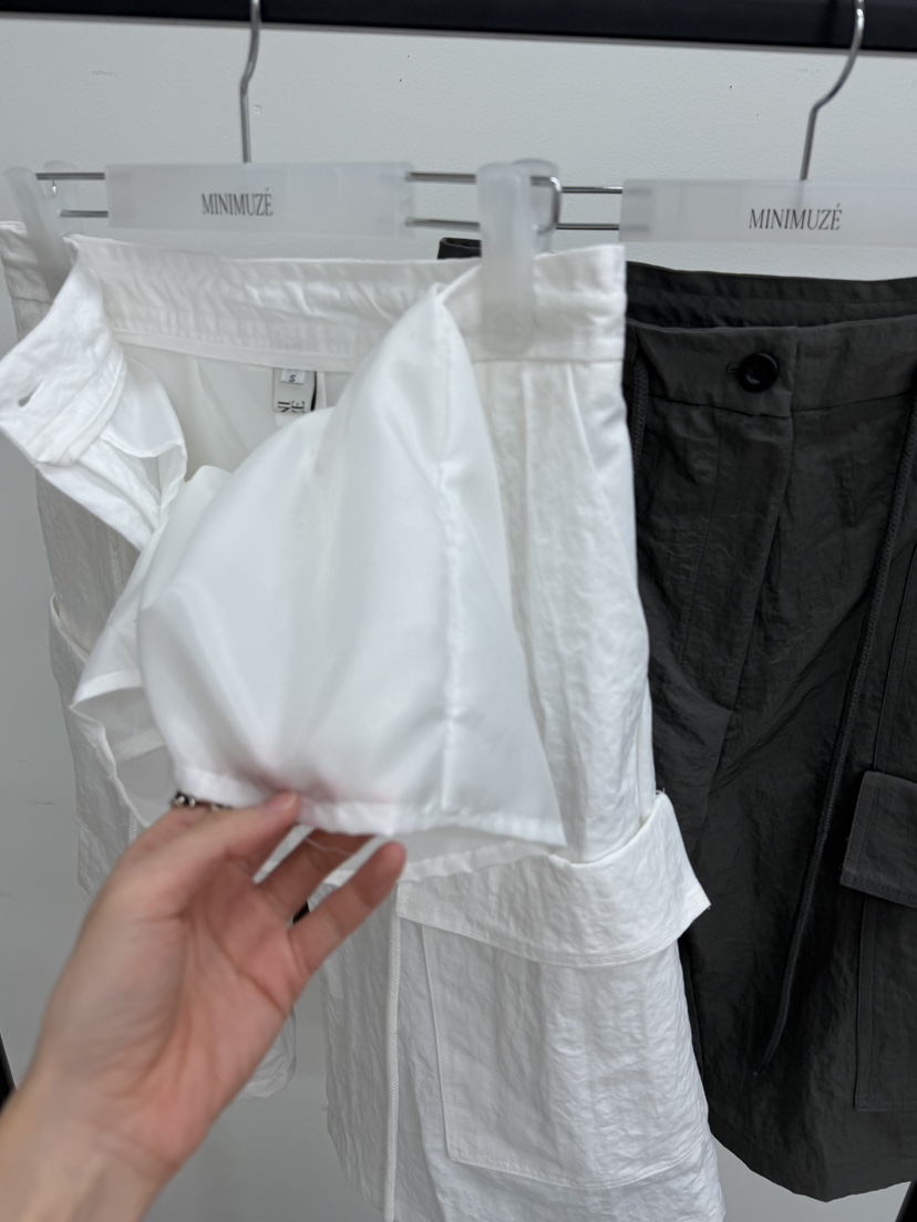 MINIMUZE韓國東大門直郵女裝新款時尚26春夏職業休閑短褲MINIMUZE短褲