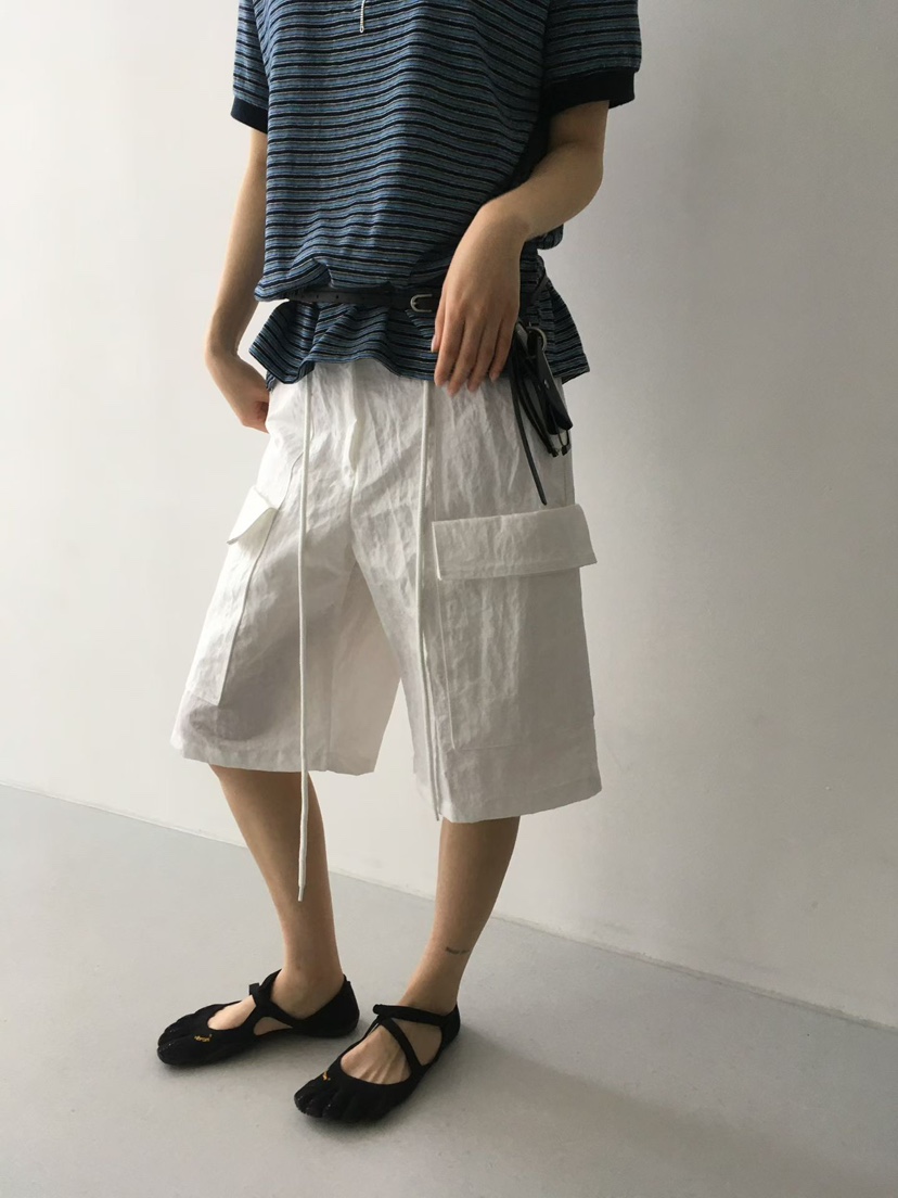 MINIMUZE韓國東大門直郵女裝新款時尚26春夏職業休閑短褲MINIMUZE短褲