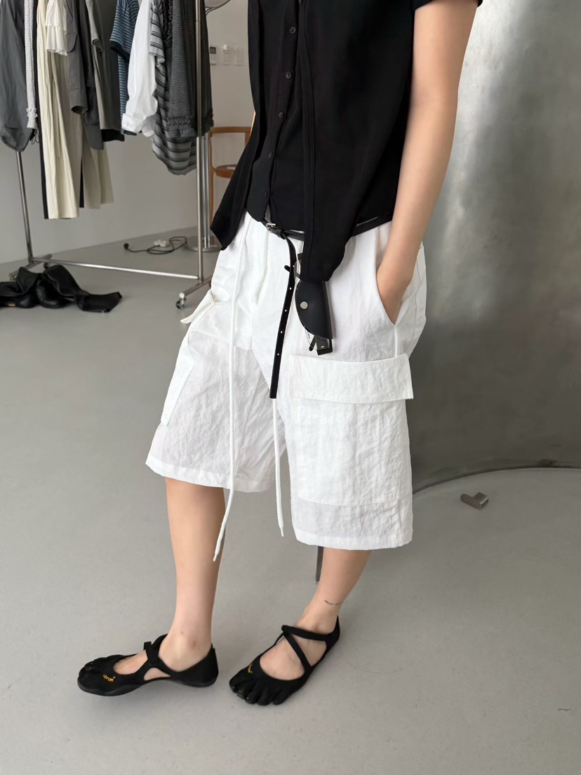 MINIMUZE韓國東大門直郵女裝新款時尚26春夏職業休閑短褲MINIMUZE短褲