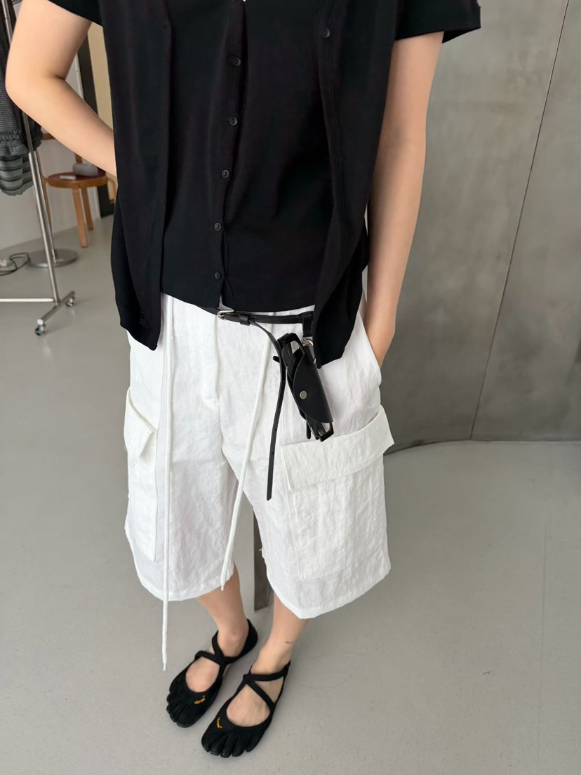 MINIMUZE韓國東大門直郵女裝新款時尚26春夏職業休閑短褲MINIMUZE短褲