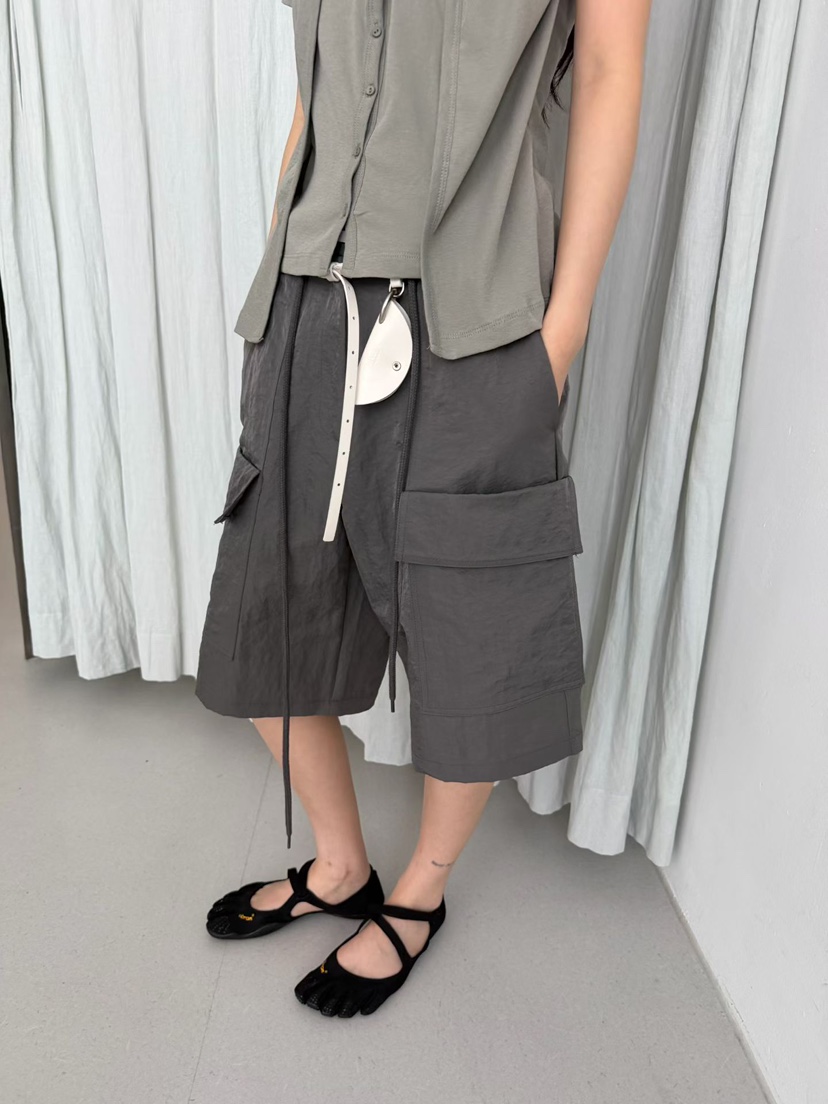 MINIMUZE韓國東大門直郵女裝新款時尚26春夏職業休閑短褲MINIMUZE短褲