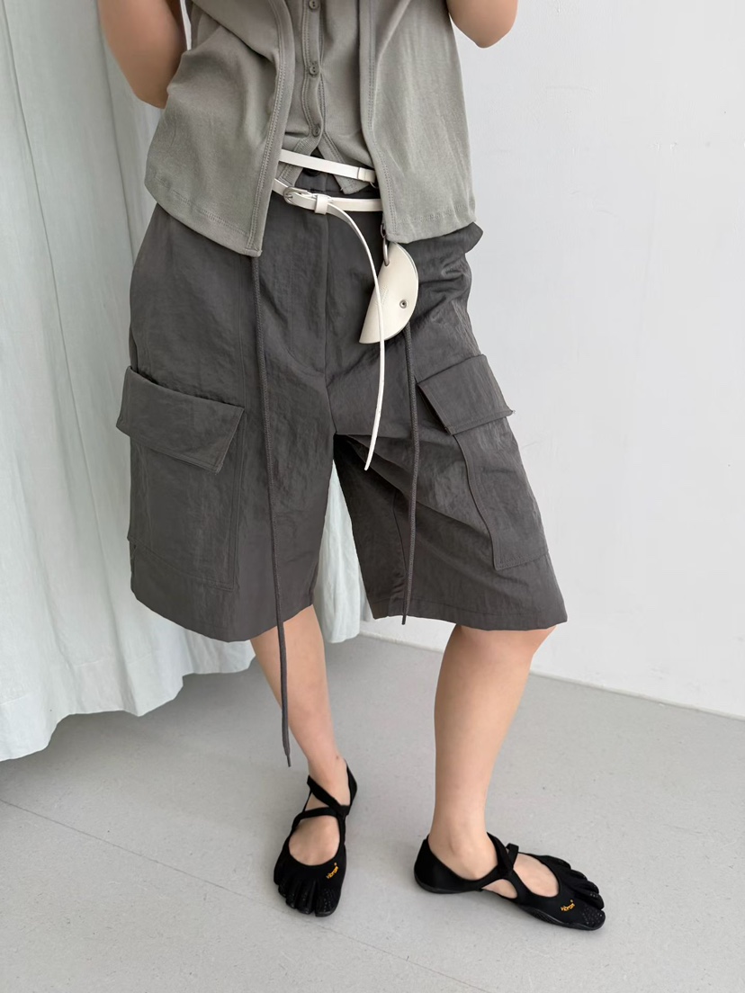 MINIMUZE韓國東大門直郵女裝新款時尚26春夏職業休閑短褲MINIMUZE短褲