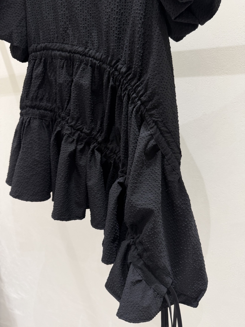 SHIRRING韓國代購女裝新款休閑26春夏職業人氣襯衫蕾絲衫SHIRRING襯衫/蕾絲衫