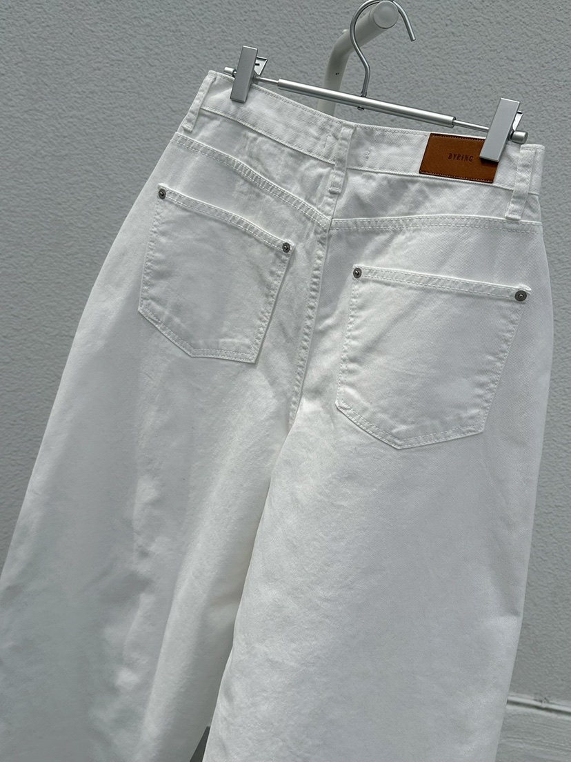 BYRING韓國直郵實拍女裝新品人氣時尚26春夏熱賣休閑休閑褲BYRING休閑褲