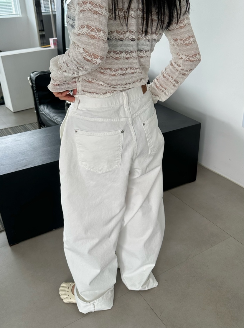 BYRING韓國直郵實拍女裝新品人氣時尚26春夏熱賣休閑休閑褲BYRING休閑褲