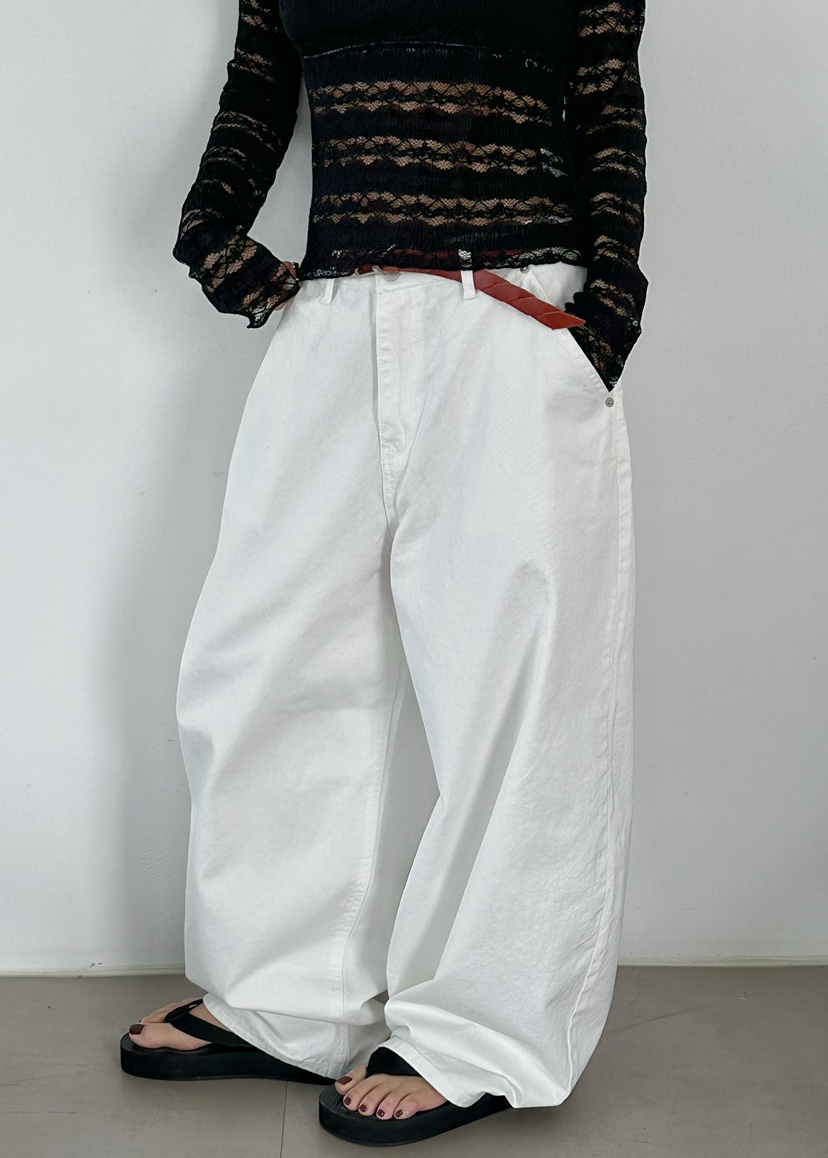 BYRING韓國直郵實拍女裝新品人氣時尚26春夏熱賣休閑休閑褲BYRING休閑褲