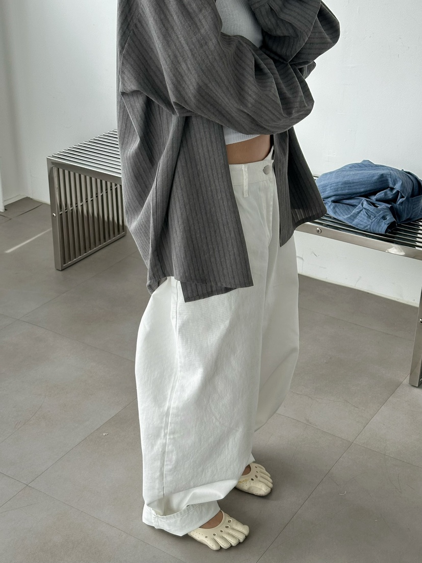 BYRING韓國直郵實拍女裝新品人氣時尚26春夏熱賣休閑休閑褲BYRING休閑褲