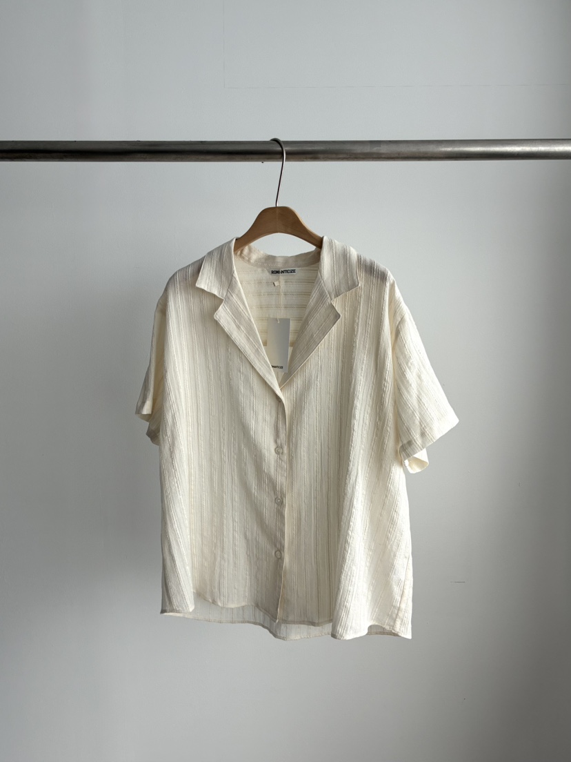 ROMANTICIZE韓國直郵實拍女士新款職業26春夏推薦襯衫蕾絲衫ROMANTICIZE襯衫/蕾絲衫圖色1