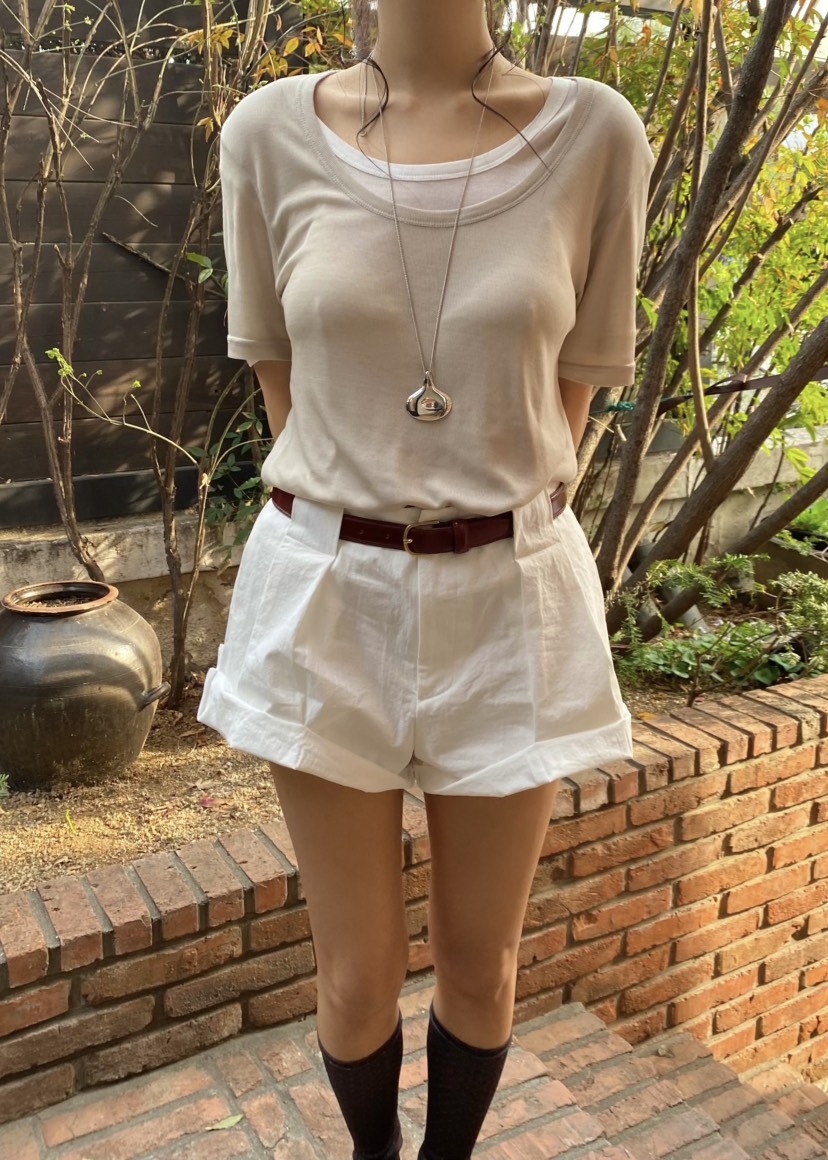 OUPPT韓國直郵實拍女裝新品休閑熱賣時尚職業26春夏人氣T恤OUPPTT恤