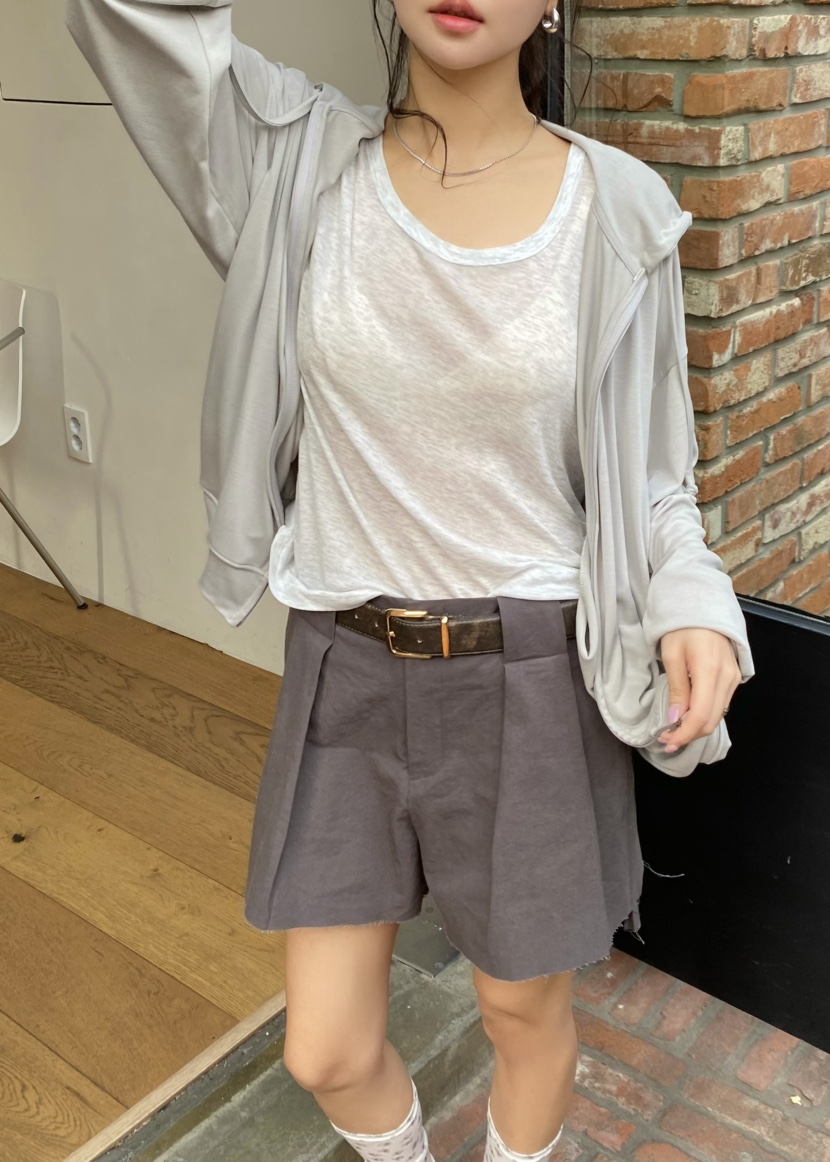 OUPPT韓國直郵實拍女裝新品休閑熱賣時尚職業26春夏人氣T恤OUPPTT恤