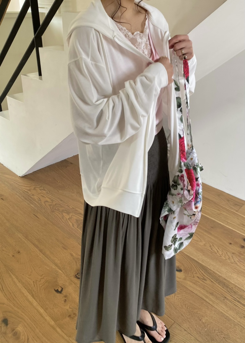 OUPPT韓國代購女裝新款推薦休閑時尚職業人氣夾克拉鏈連帽衫OUPPT夾克