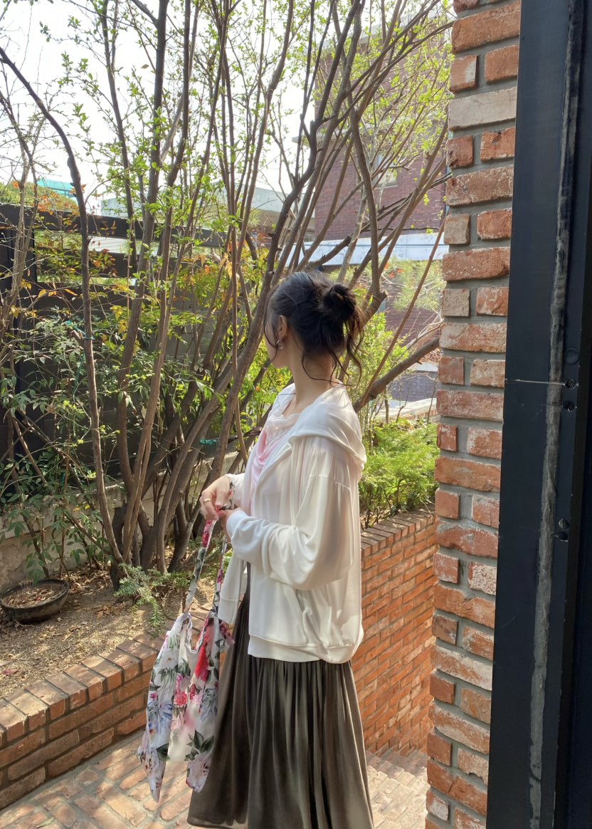 OUPPT韓國代購女裝新款推薦休閑時尚職業人氣夾克拉鏈連帽衫OUPPT夾克