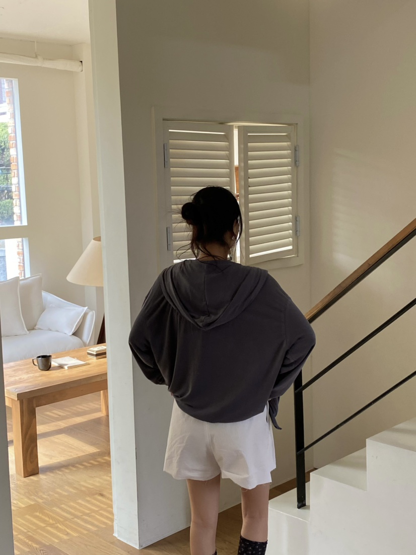 OUPPT韓國代購女裝新款推薦休閑時尚職業人氣夾克拉鏈連帽衫OUPPT夾克