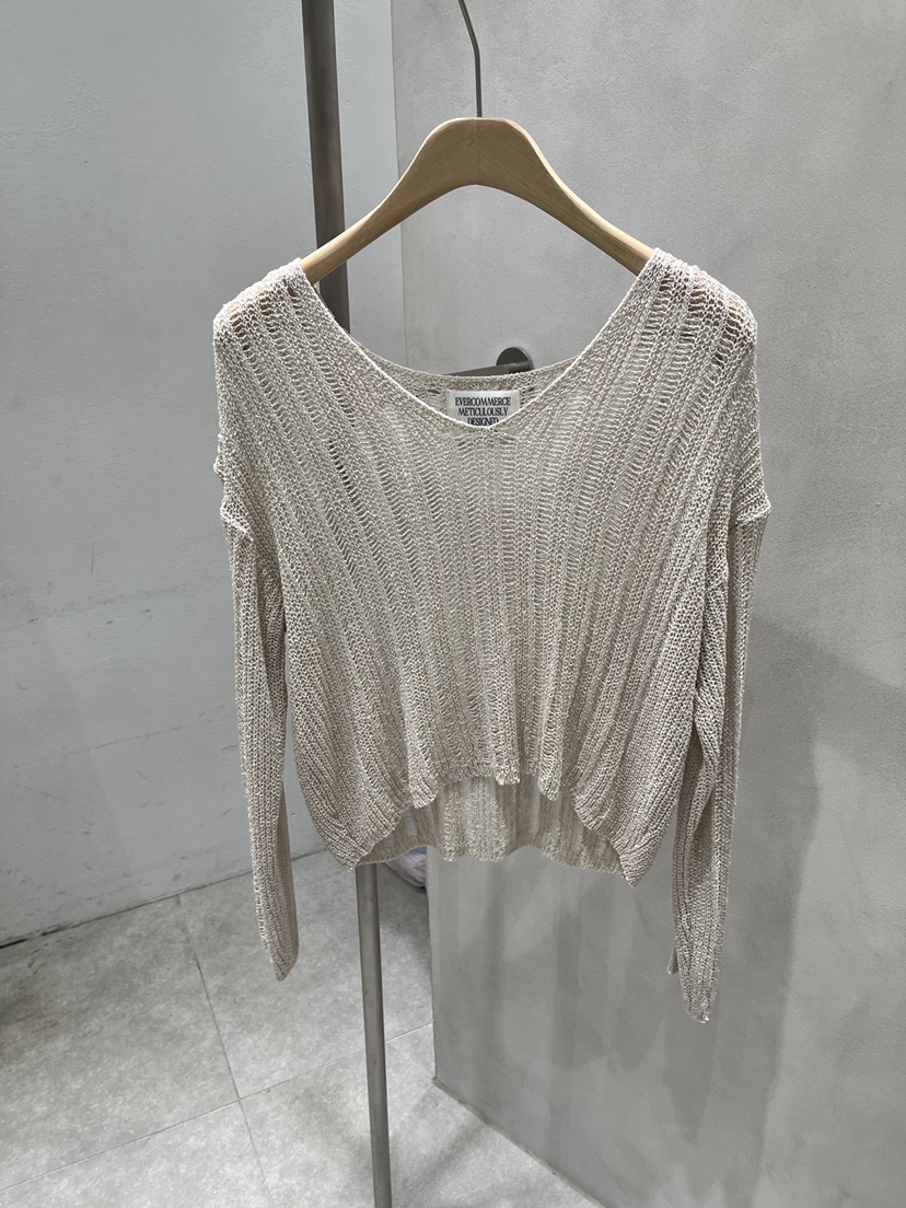 EVERCOMMERCE METICULOUSLY DESIGNED韓國東大門代購女裝新款人氣針織衫EVERCOMMERCE METICULOUSLY DESIGNED針織衫圖色1