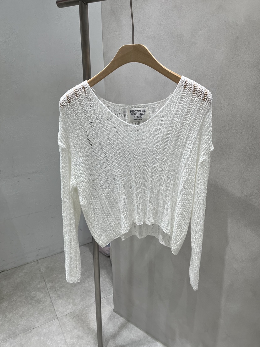 EVERCOMMERCE METICULOUSLY DESIGNED韓國東大門代購女裝新款人氣針織衫EVERCOMMERCE METICULOUSLY DESIGNED針織衫圖色3