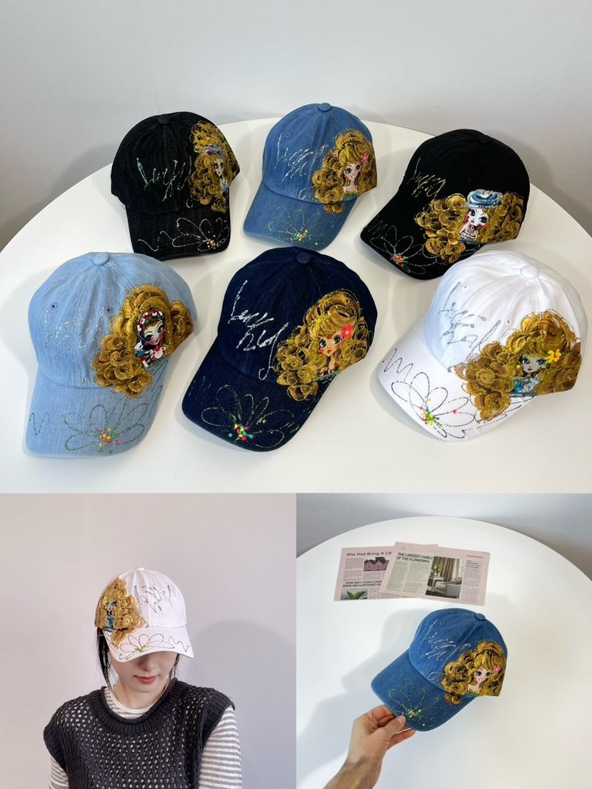 LOVELY HAT韓國代購女士新品推薦26春夏熱賣休閑時尚帽子LOVELY HAT帽子