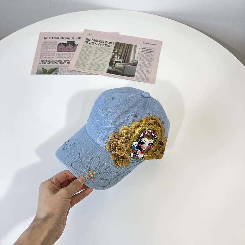 LOVELY HAT韓國代購女士新品推薦26春夏熱賣休閑時尚帽子LOVELY HAT帽子圖色3