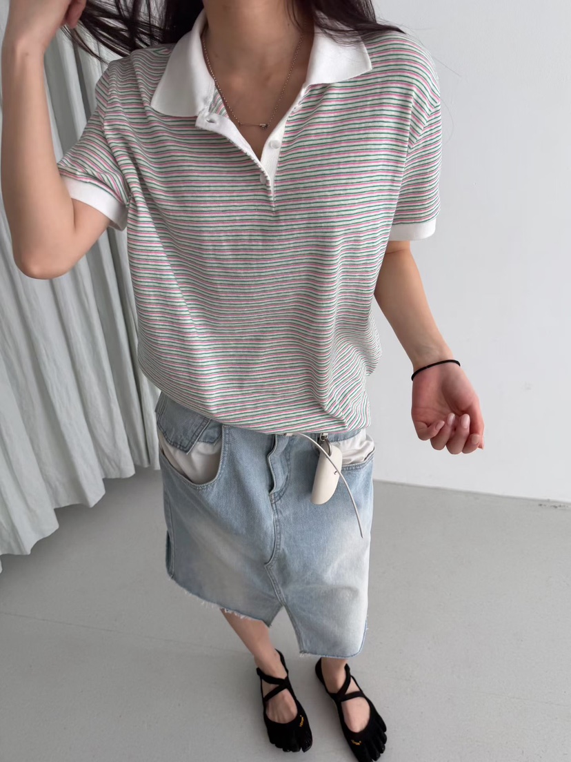 MINIMUZE韓國代購女裝新品26春夏時尚人氣推薦休閑職業T恤MINIMUZET恤