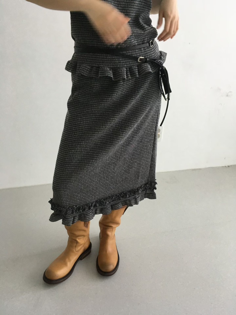 MINIMUZE韓國東大門直郵女裝新品熱賣休閑26春夏半身裙中短裙MINIMUZE半身裙/中短裙