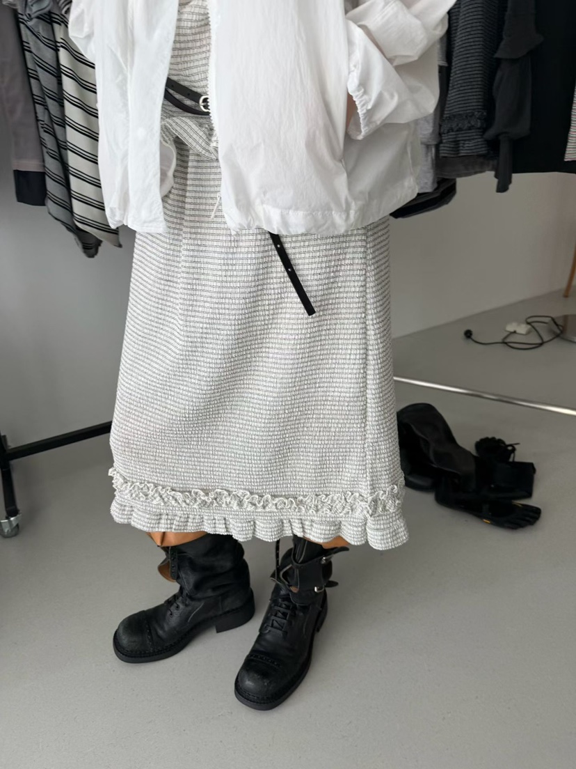 MINIMUZE韓國東大門直郵女裝新品熱賣休閑26春夏半身裙中短裙MINIMUZE半身裙/中短裙