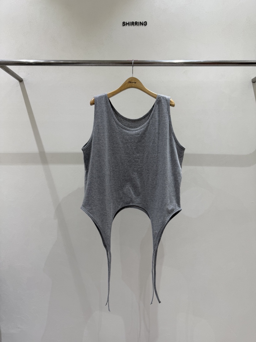 SHIRRING韓國直郵實拍女士新品熱賣人氣26春夏職業吊帶背心SHIRRING吊帶/背心圖色3