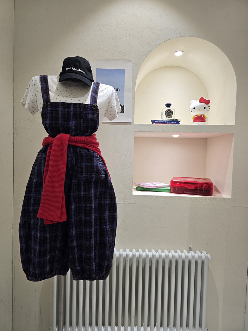 LIKEVAM韓國代購女士新品26春夏職業熱賣休閑時尚人氣背帶褲LIKEVAM背帶褲