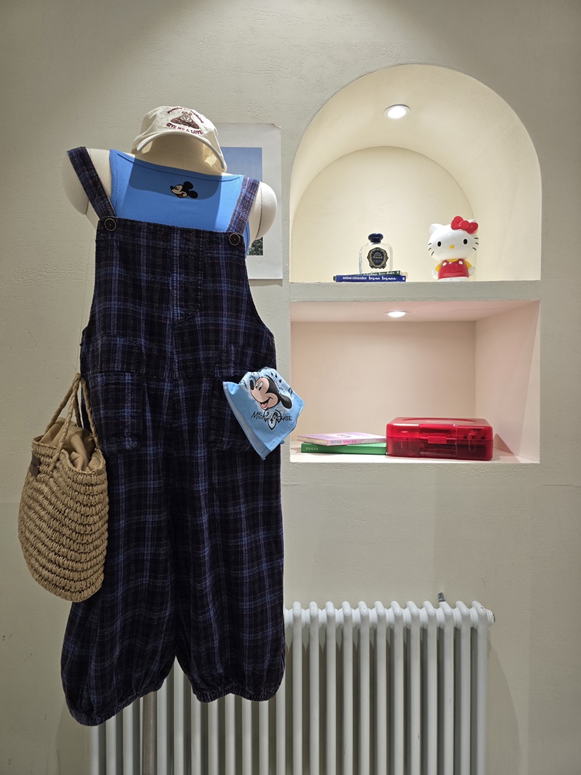 LIKEVAM韓國代購女士新品26春夏職業熱賣休閑時尚人氣背帶褲LIKEVAM背帶褲