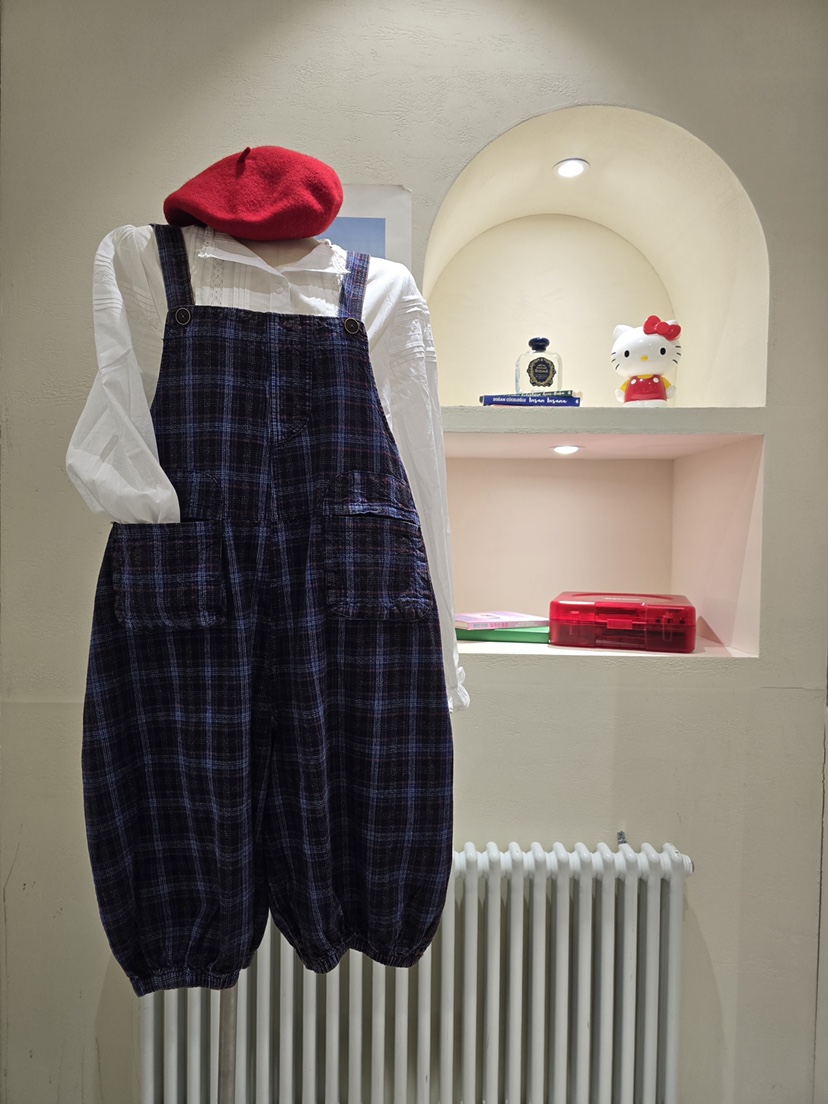 LIKEVAM韓國代購女士新品26春夏職業熱賣休閑時尚人氣背帶褲LIKEVAM背帶褲