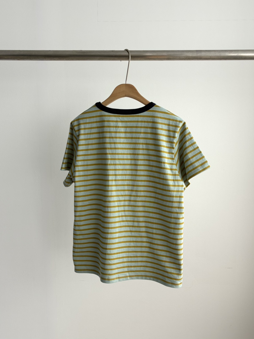 ROMANTICIZE韓國代購女裝新品人氣熱賣休閑26春夏T恤條紋ROMANTICIZET恤