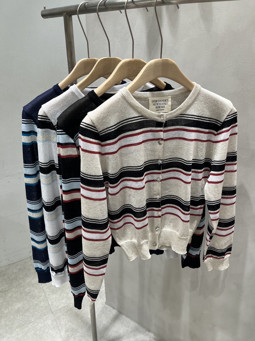 EVERCOMMERCE METICULOUSLY DESIGNED韓國東大門直郵女裝新款人氣針織衫亞麻EVERCOMMERCE METICULOUSLY DESIGNED針織衫