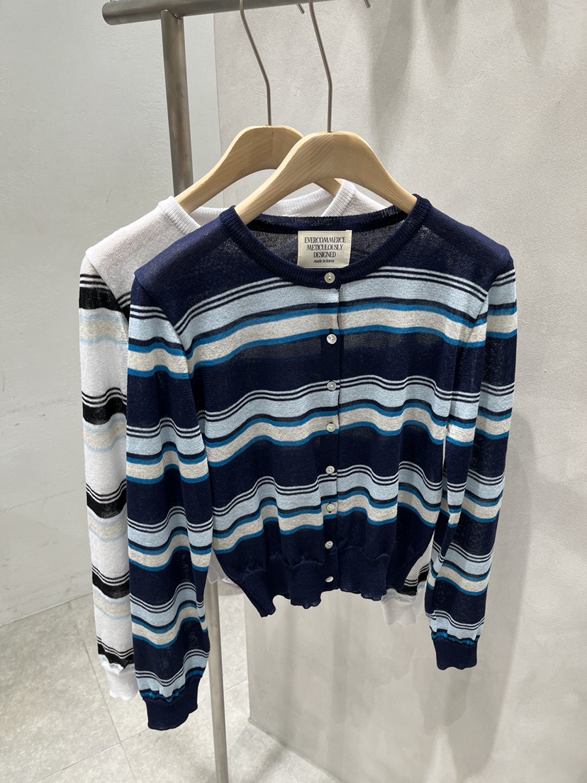 EVERCOMMERCE METICULOUSLY DESIGNED韓國東大門直郵女裝新款人氣針織衫亞麻EVERCOMMERCE METICULOUSLY DESIGNED針織衫