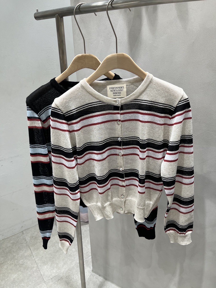 EVERCOMMERCE METICULOUSLY DESIGNED韓國東大門直郵女裝新款人氣針織衫亞麻EVERCOMMERCE METICULOUSLY DESIGNED針織衫