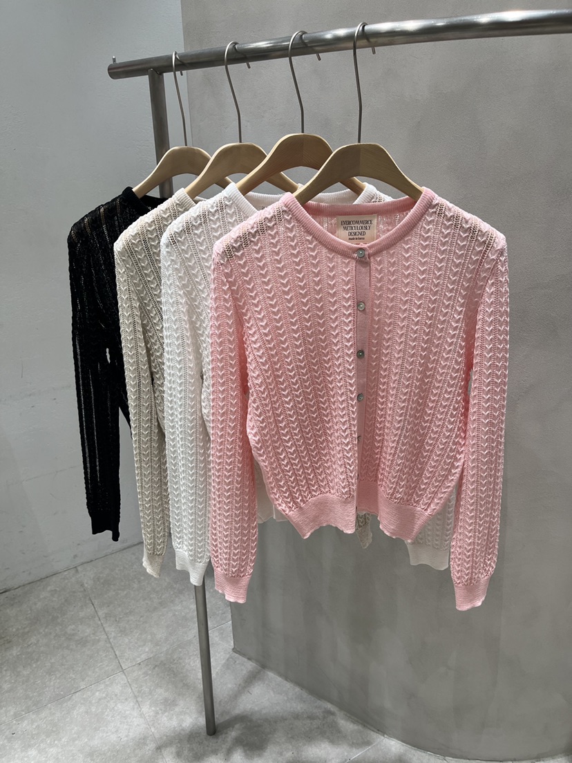 EVERCOMMERCE METICULOUSLY DESIGNED韓國直郵實拍女士新款休閑針織衫EVERCOMMERCE METICULOUSLY DESIGNED針織衫