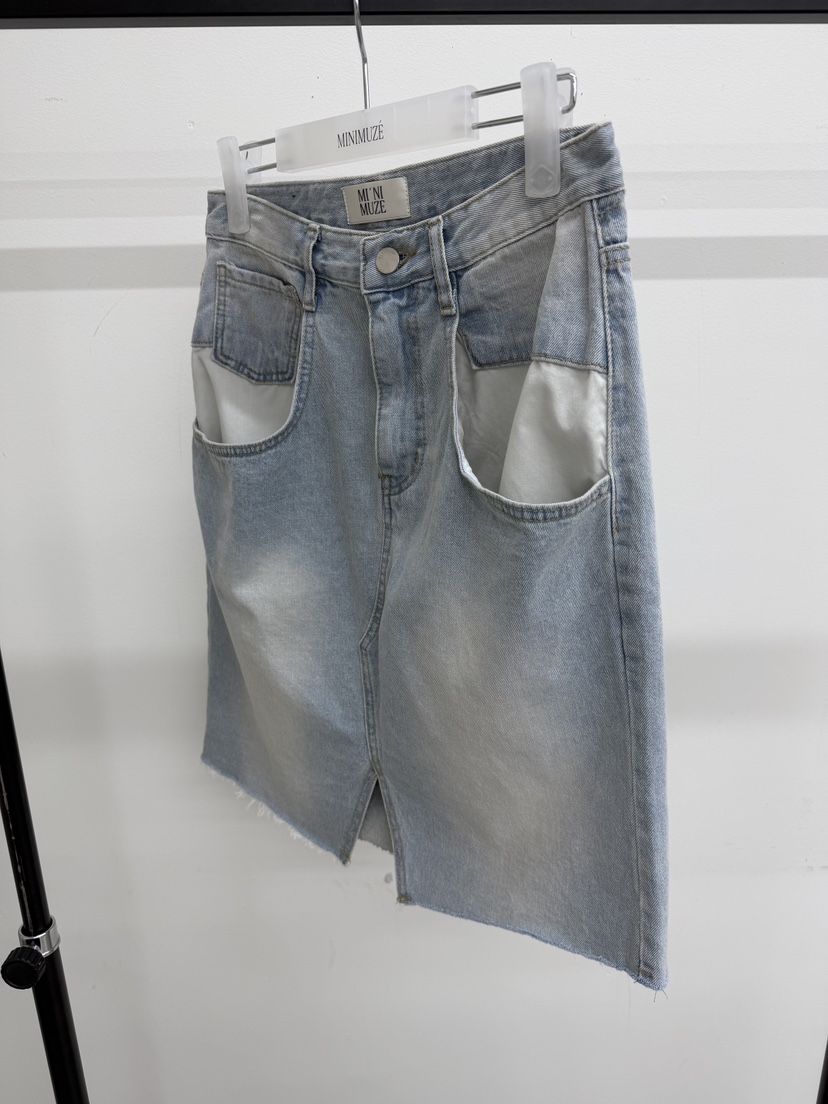 MINIMUZE韓國東大門直郵女裝新品推薦休閑時尚半身裙中短裙MINIMUZE半身裙/中短裙
